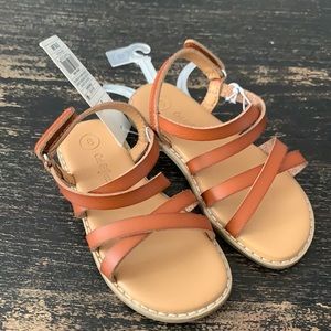 Cat & Jack Tan Sandals NWT